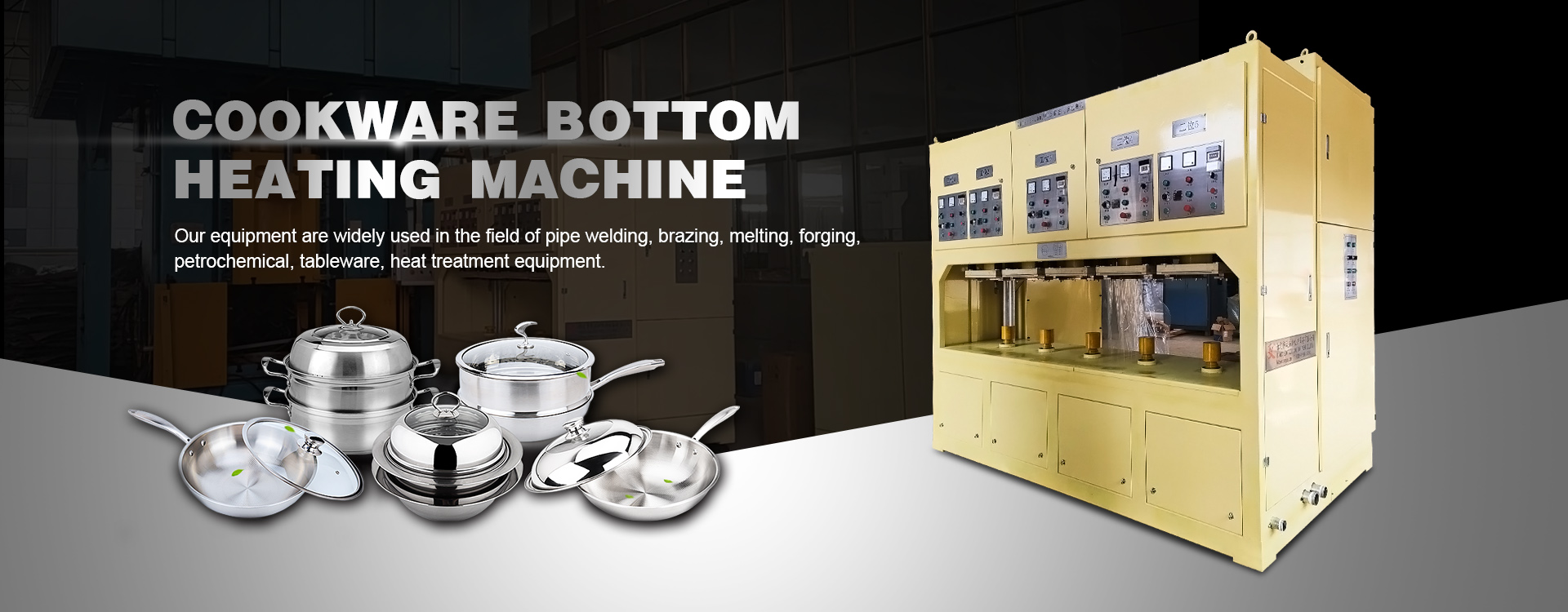 Pabrika ng Cookware Bottom Heating Machine
